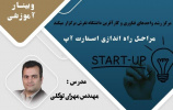 برگزاری وبینار مراحل راه‌اندازی استارت آپ